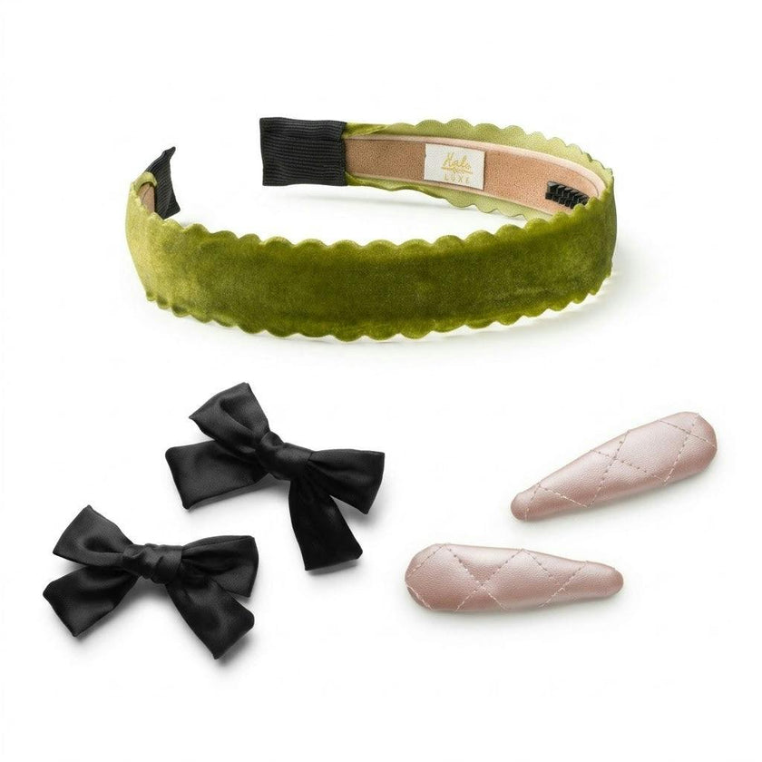 Halo Luxe Ultimate Styling Bundle - Premium Soft Fabric Accessories