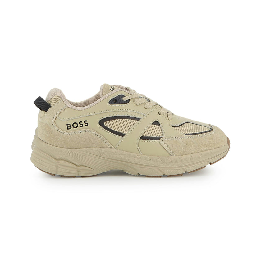 Beige Athletic Sneakers
