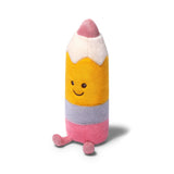McHugs Perfect Score Pink Pencil Weighted Plush Friend 18 cm
