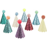Glitter Mini Party Hats