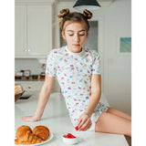The Organic Short Sleeve Pajama Set [Under the Sea]