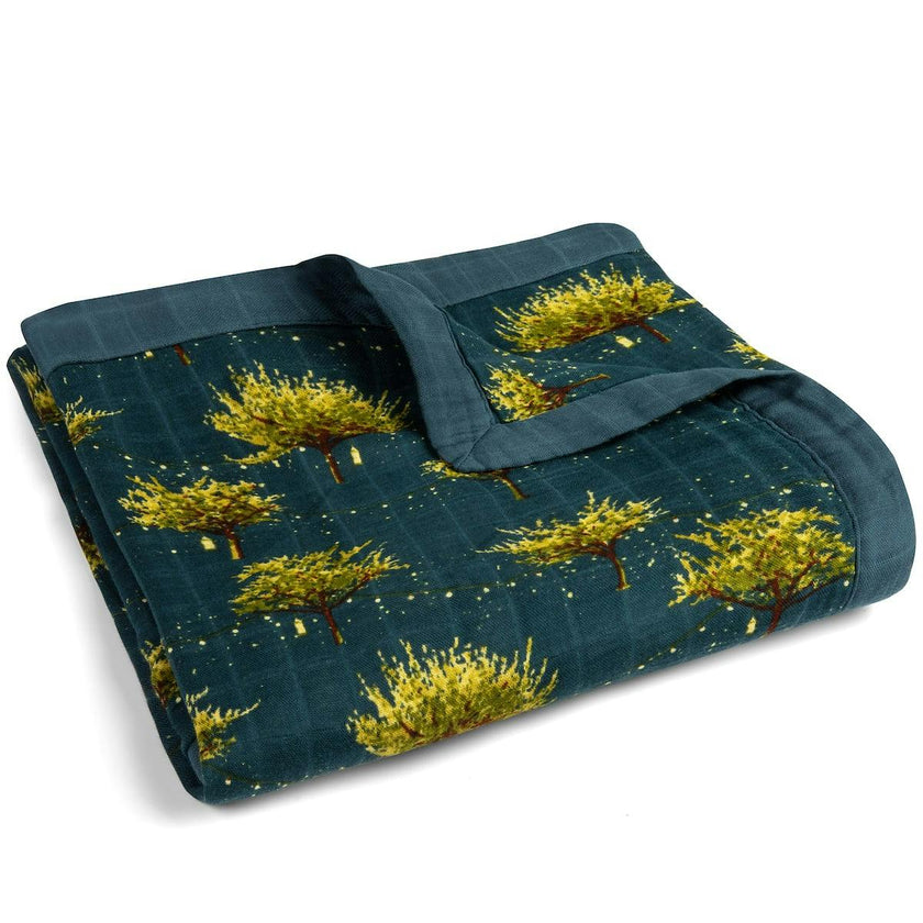 Firefly Big Lovey Three-Layer Muslin Blanket