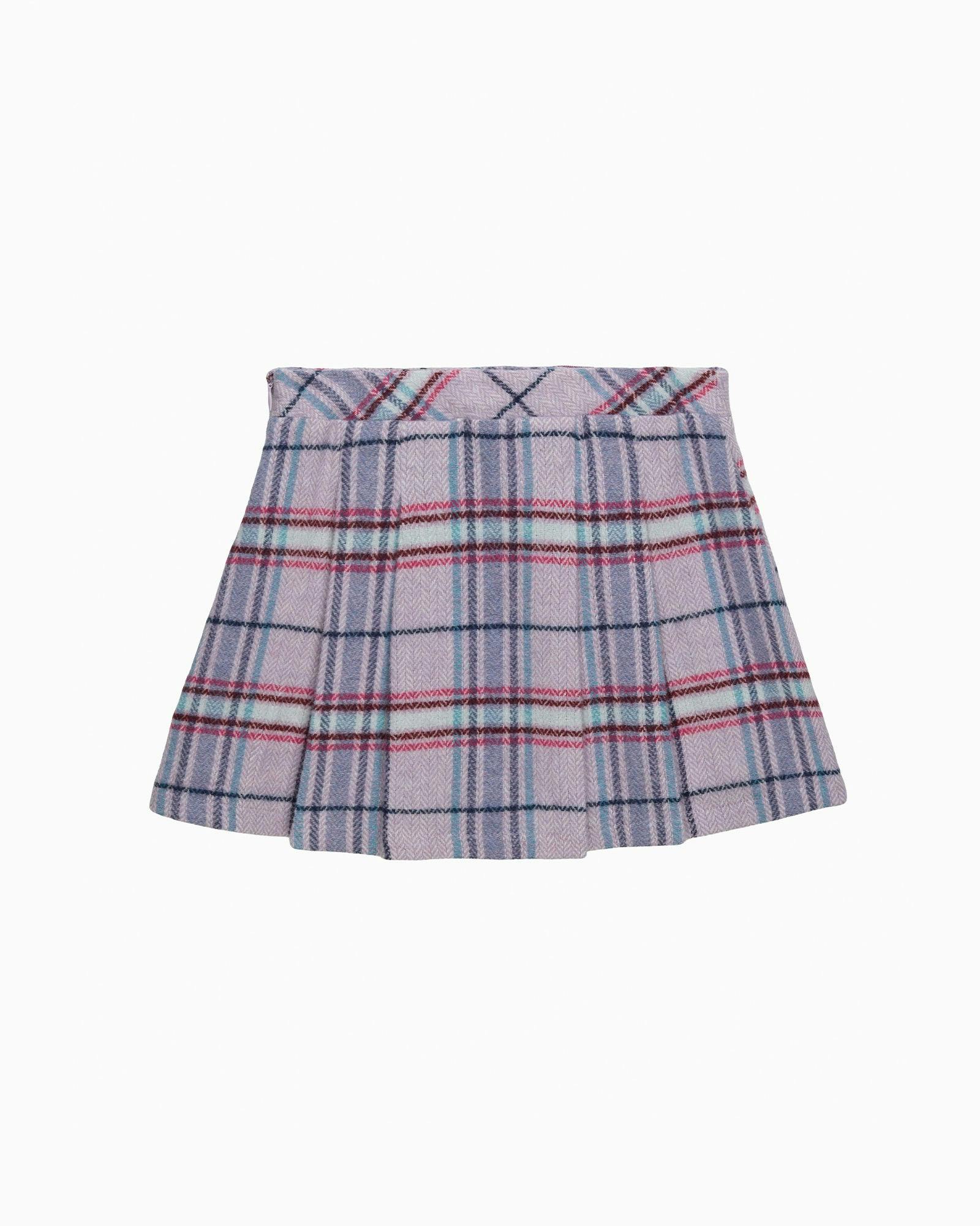 Eleanor Checked Skirt