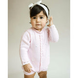 Rosette Knit Bubble Romper