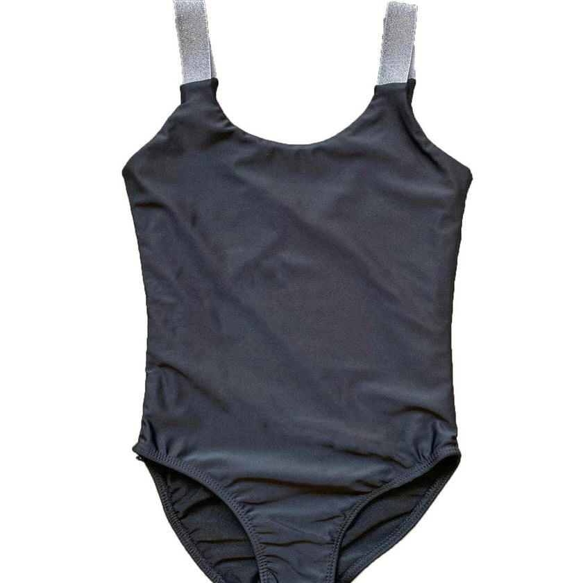 Kids Shoulder Strap One Piece Swimsuit