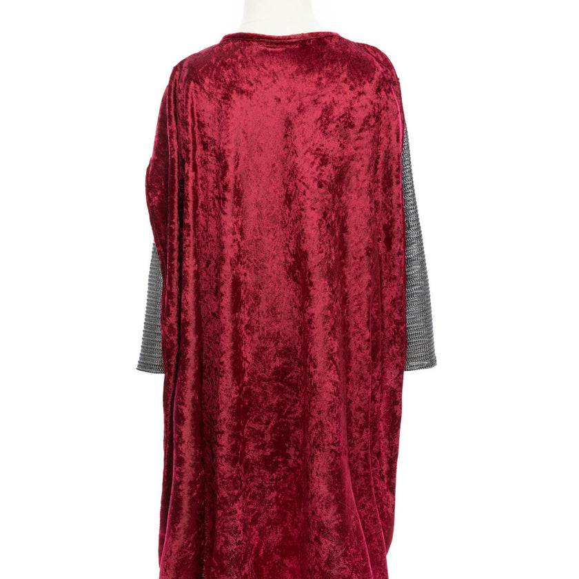 Silver Knight Tunic with Cape