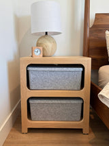 The Sculpted Bin - XL with Lid