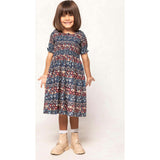 Mini Parker Dress in Dusk Floral Medley