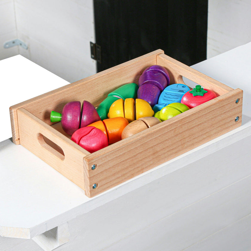 Wooden Play Food Set