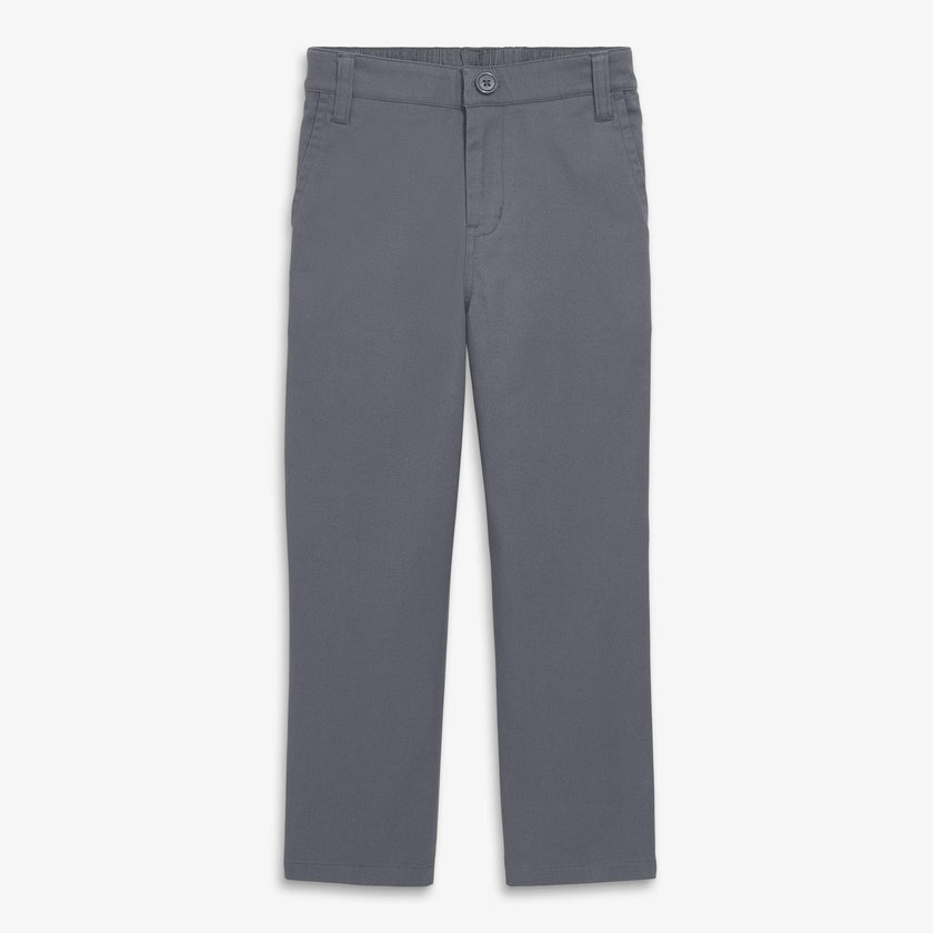 Kids stretch chino elastic-back pant