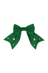 AURELIA GREEN HAIR BOW