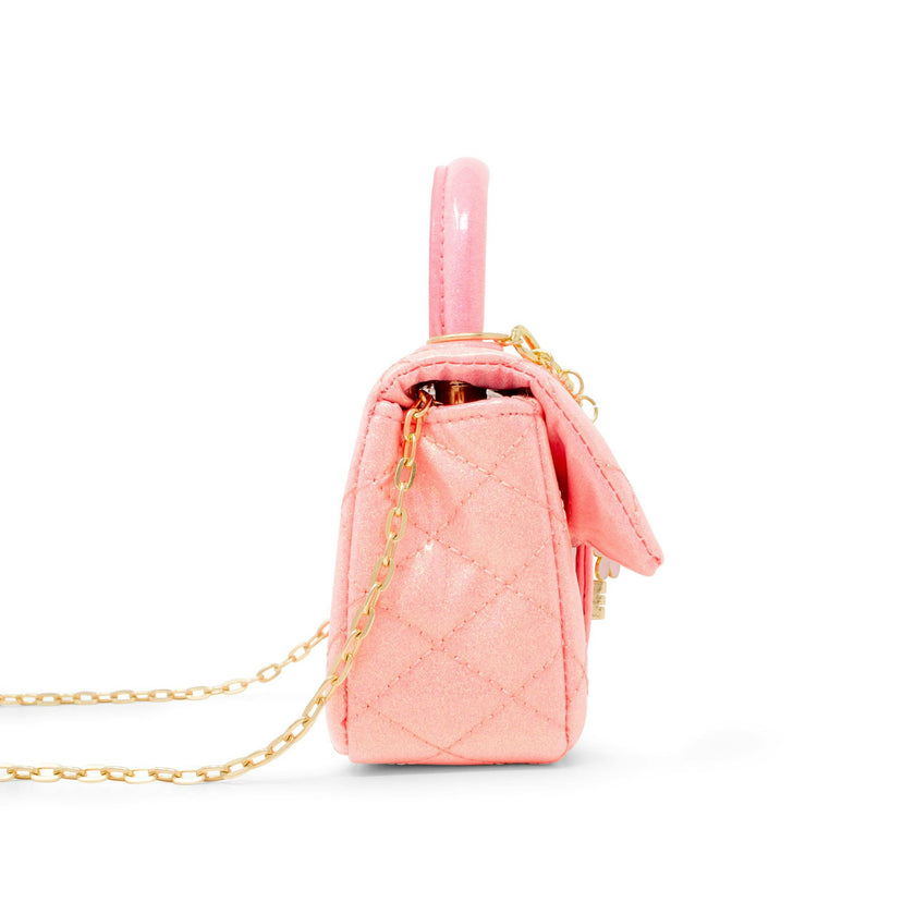 Classic Sparkle Top Handle Handbag
