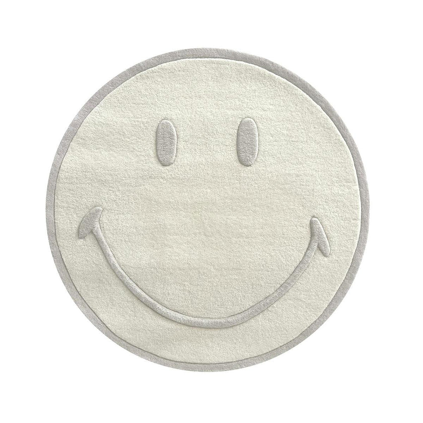 Round Smiley Rug