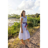 Embroidery Belt Classic Blue Embroidery