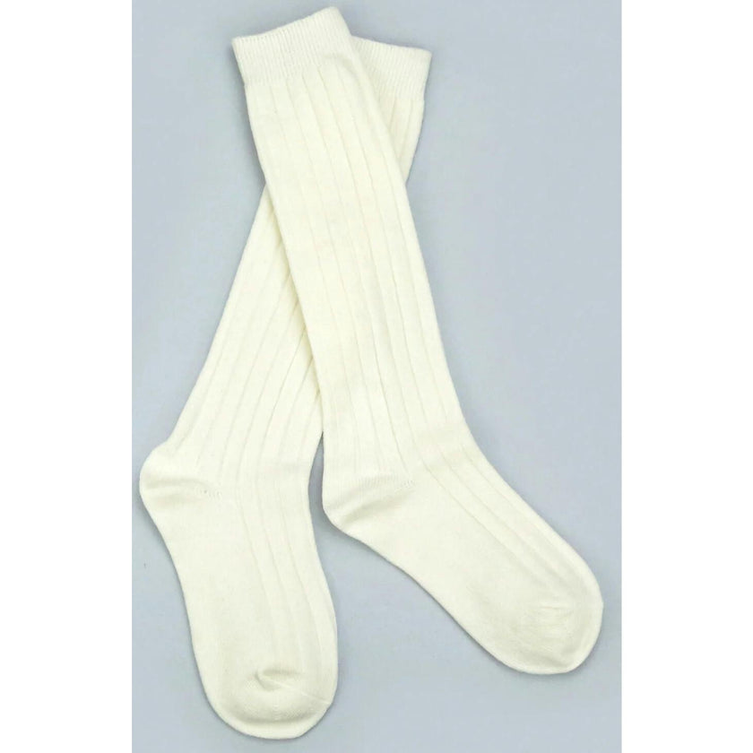 Ribbed Knee High Socks (Mustard)