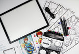 Manga - + Led Light Pad And Markers Workshop - 10y+