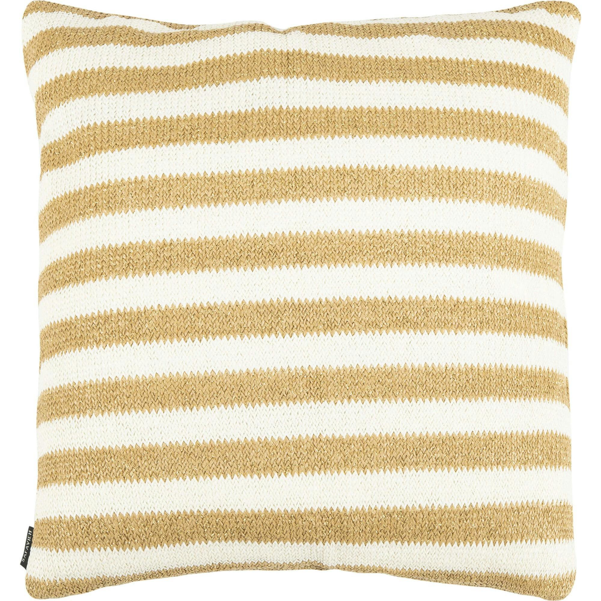 Gia Striped Throw Pillow