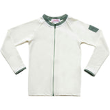 Leo Rashguard Ivory And Sage Green