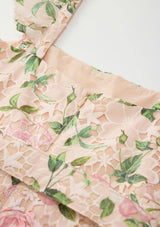Leonora Embroidered Mini Dress