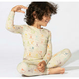 Dino ABC Bamboo Kids Pajamas