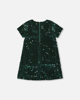 Velvet Short Sleeve Dress