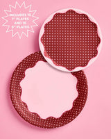 Wine Not Plate Set - 32 paper plates, 2 sizes