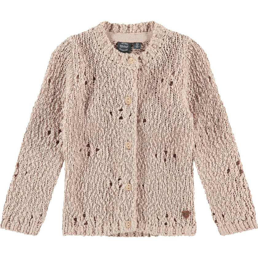Knit Intricate Eyelet Cardigan