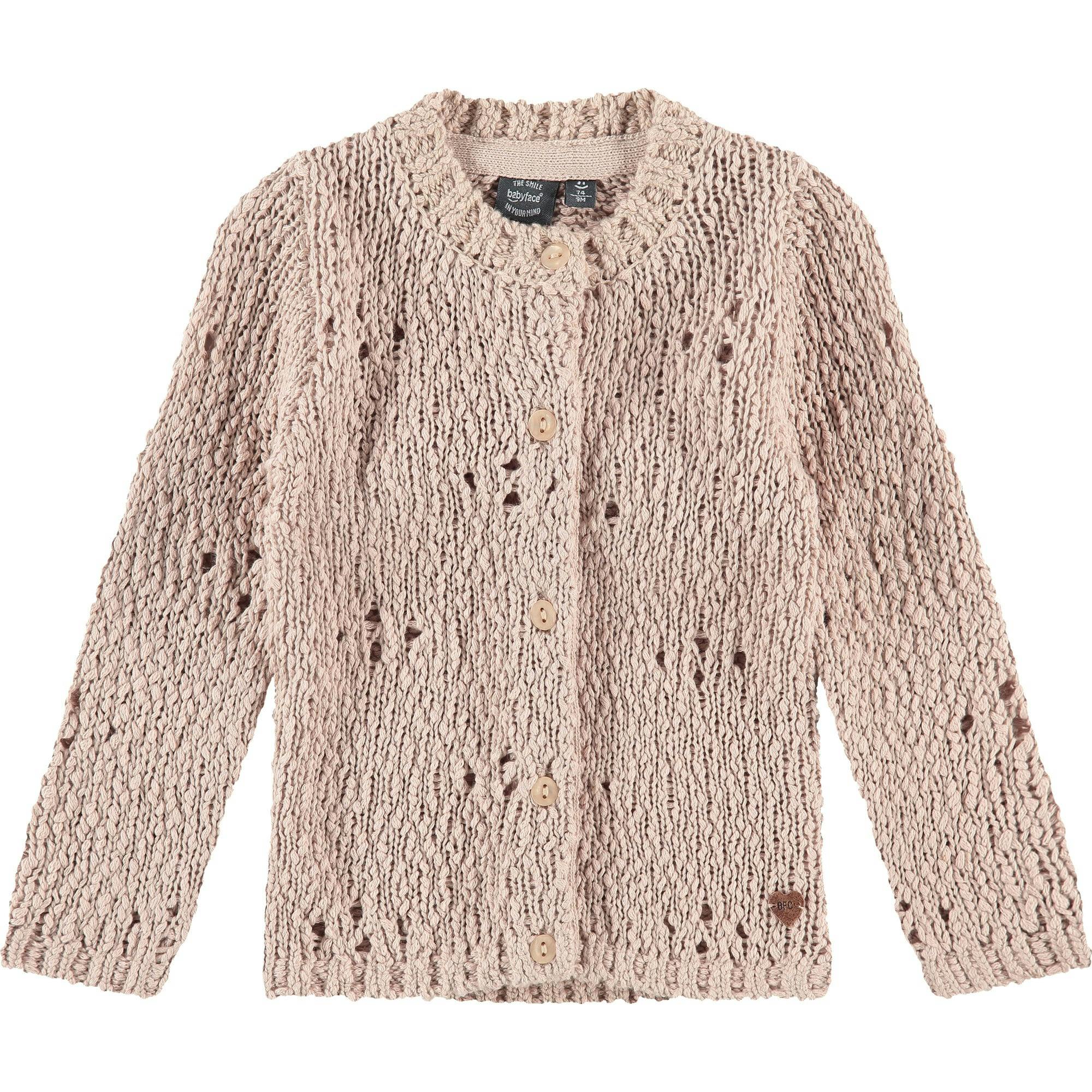 Knit Intricate Eyelet Cardigan