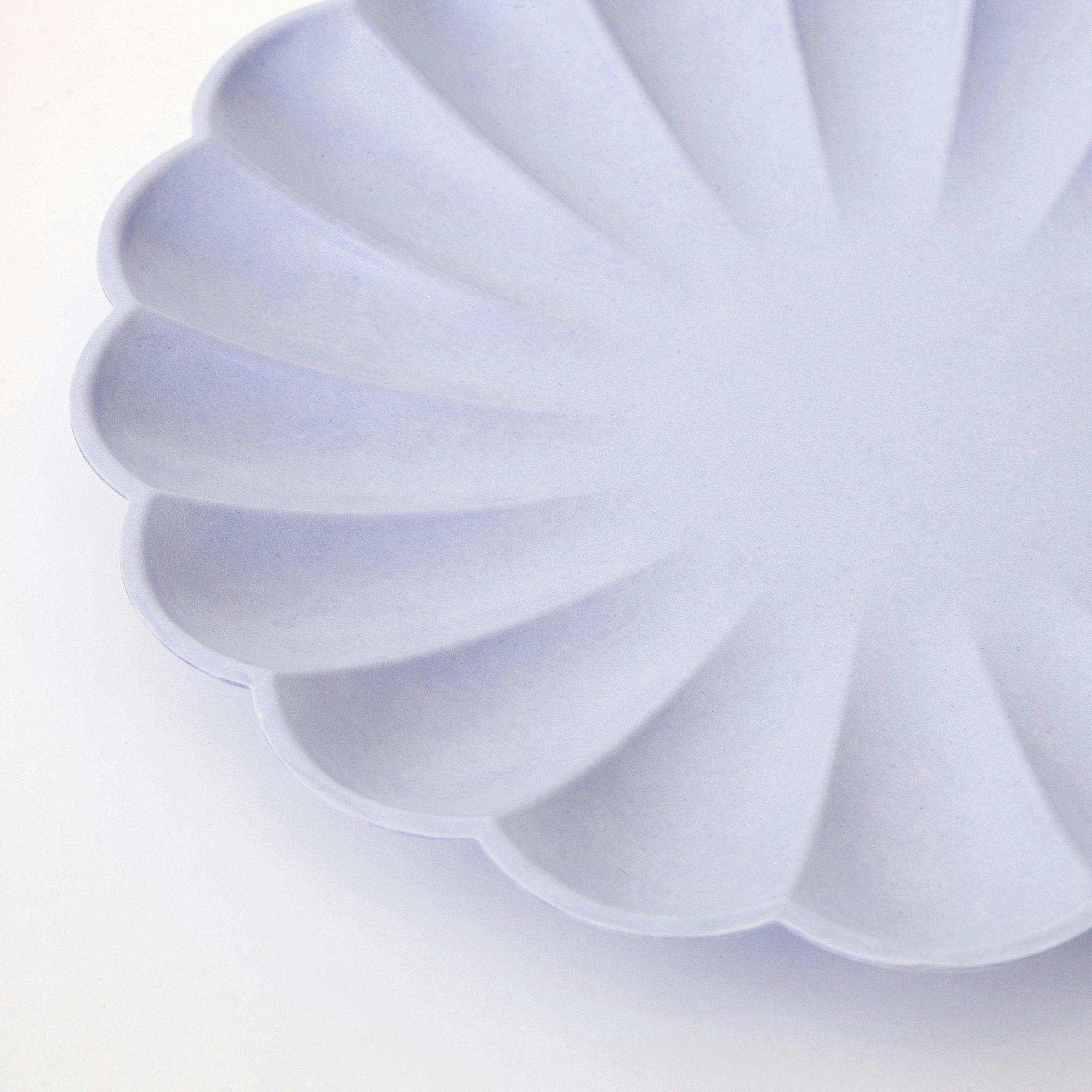 Pale Blue Simply Eco Small Plates