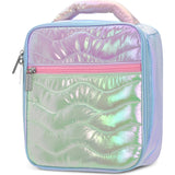 Color Block Quilted Lunch Tote