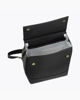 Chic, Stylish Padded Laptop Sleeve Backpack, Black