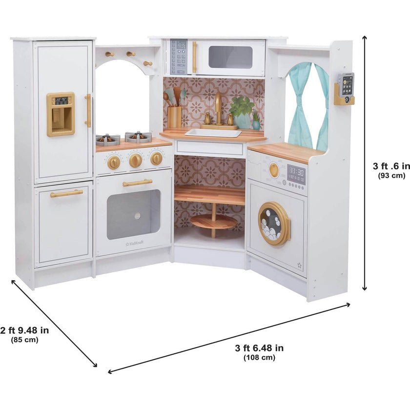 Ultimate Corner Kitchen - White