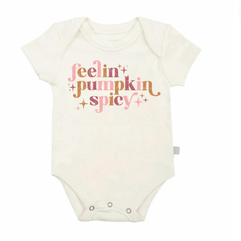 graphic bodysuit | pumpkin spicy