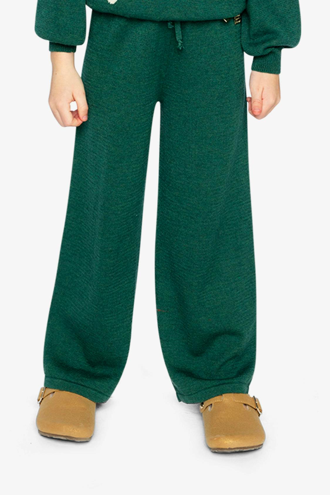 Flare Pants Jasper Printed Green