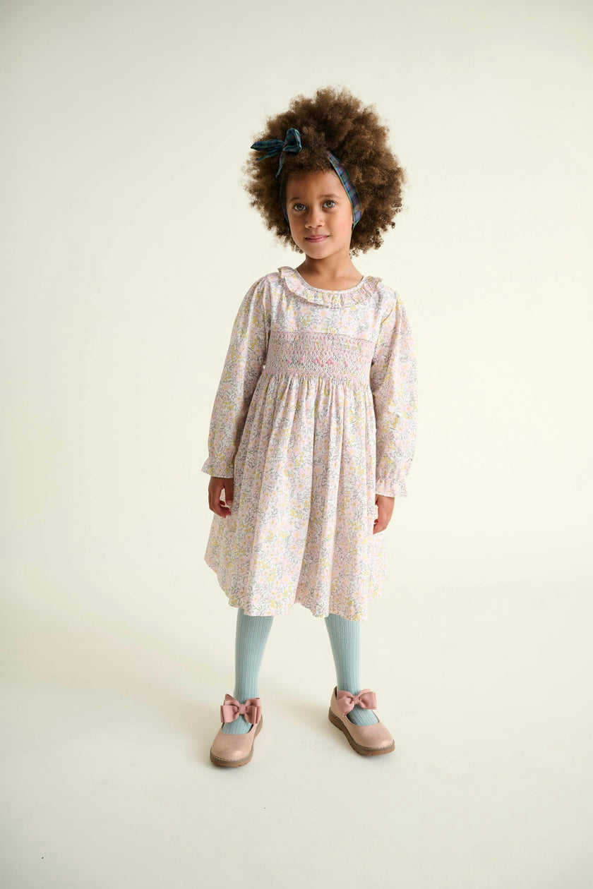 Smocked Girls Dress