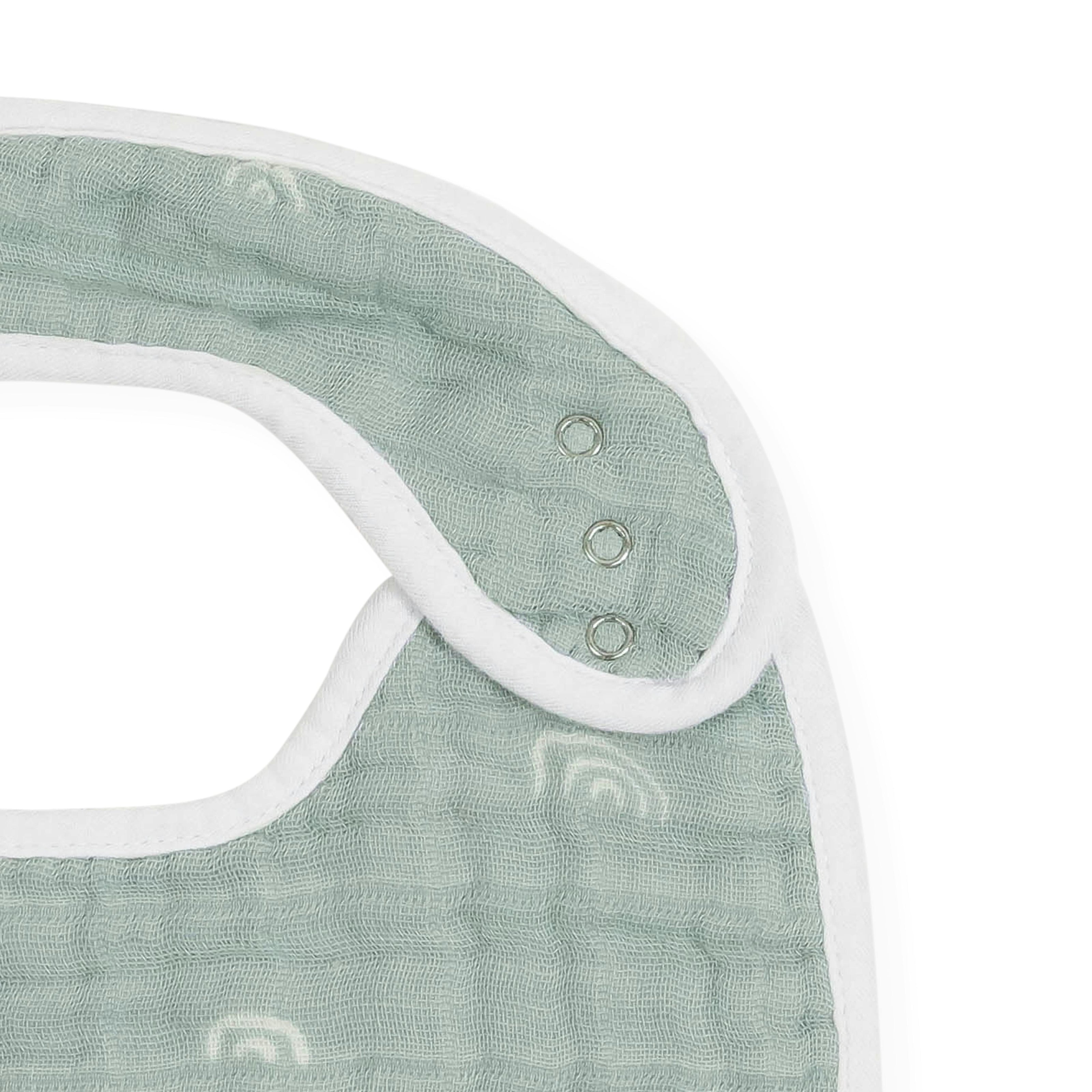 Cotton Muslin Classic Bib 3 Pack - Party Animals