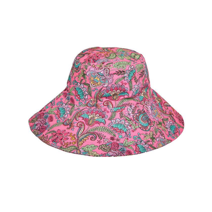 Wide Brim Bucket Hat