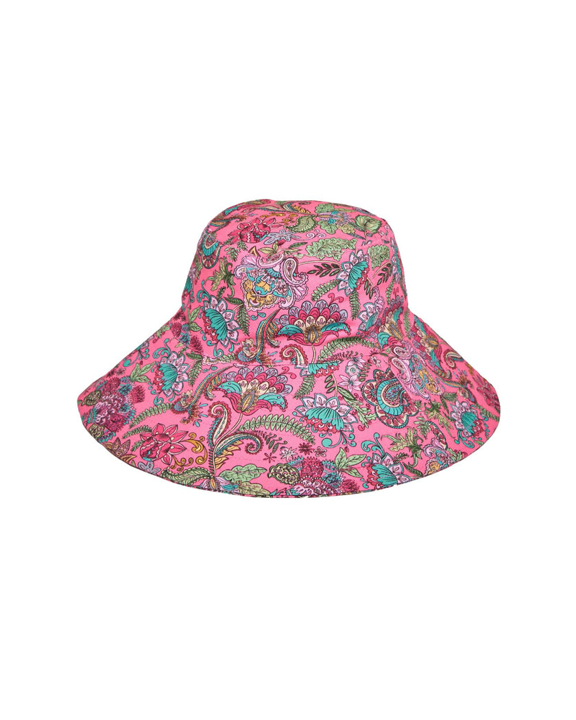Wide Brim Bucket Hat