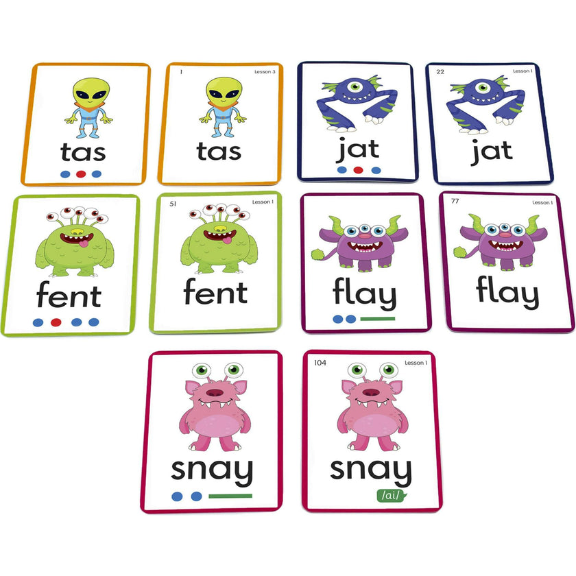 Alien Word Flashcards: The Science of Reading Supplementary Resources