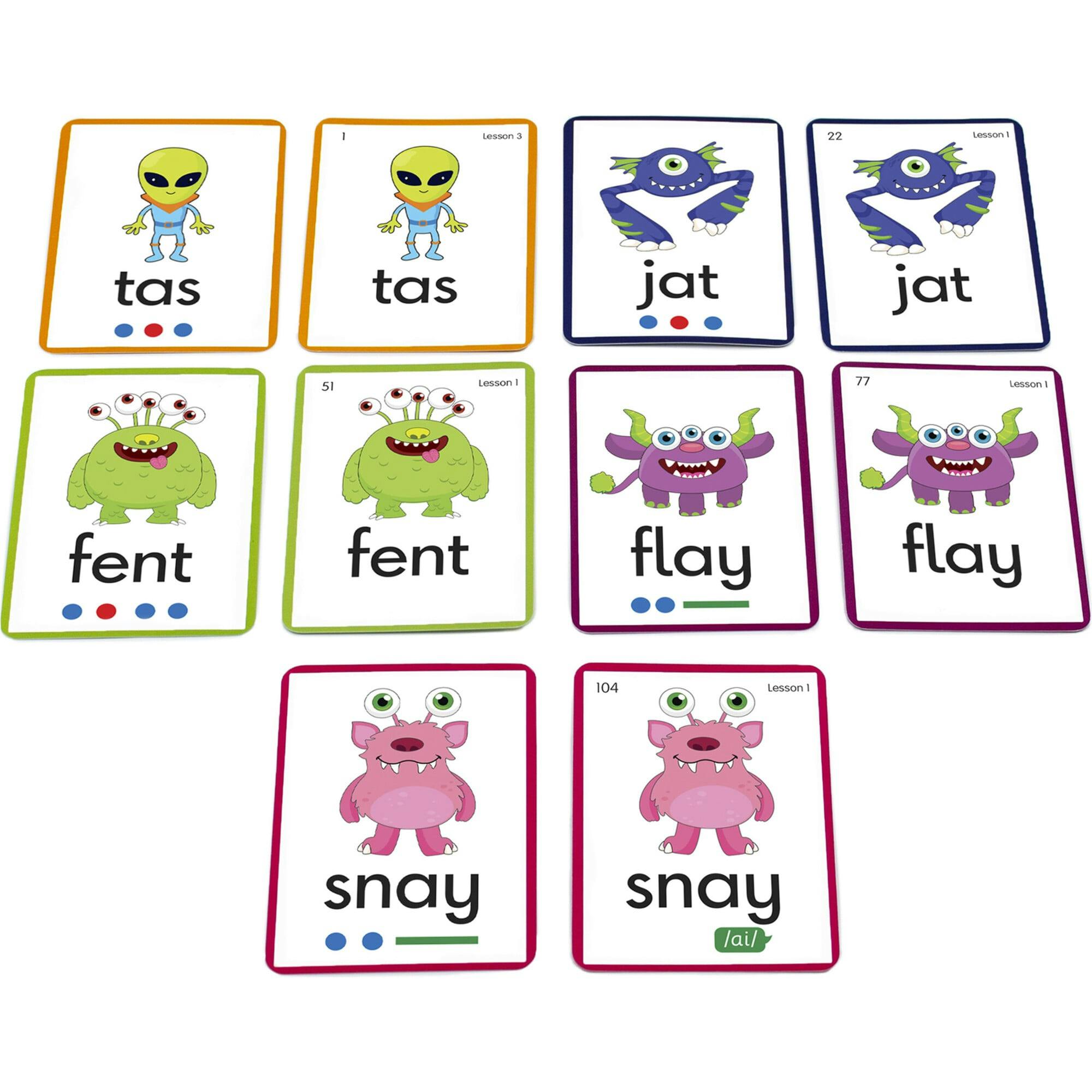 Alien Word Flashcards: The Science of Reading Supplementary Resources