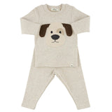 Puppy Face Baby Rib 2pc Set