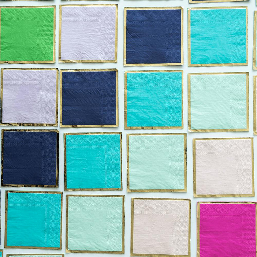 Posh Denim Jorts Cocktail Napkins