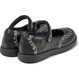 Duet Twins Printed Leather Mary Jane Shoes