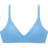 women's le marin dot scoop neck bikini top