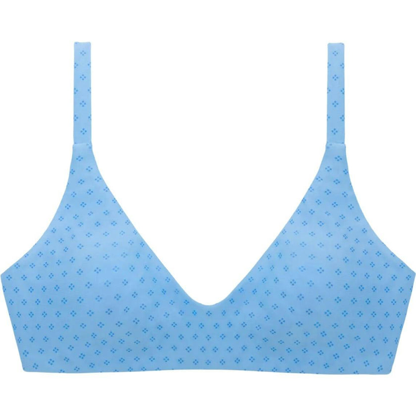 women's le marin dot scoop neck bikini top