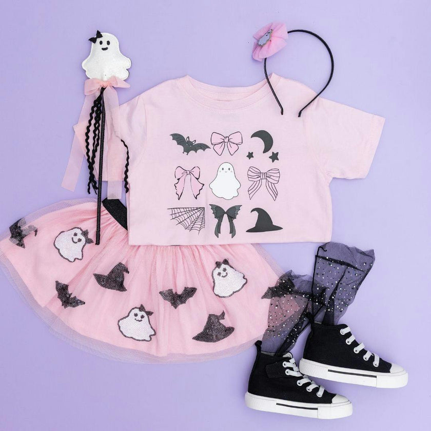 Spooky Coquette Halloween Short Sleeve T-Shirt