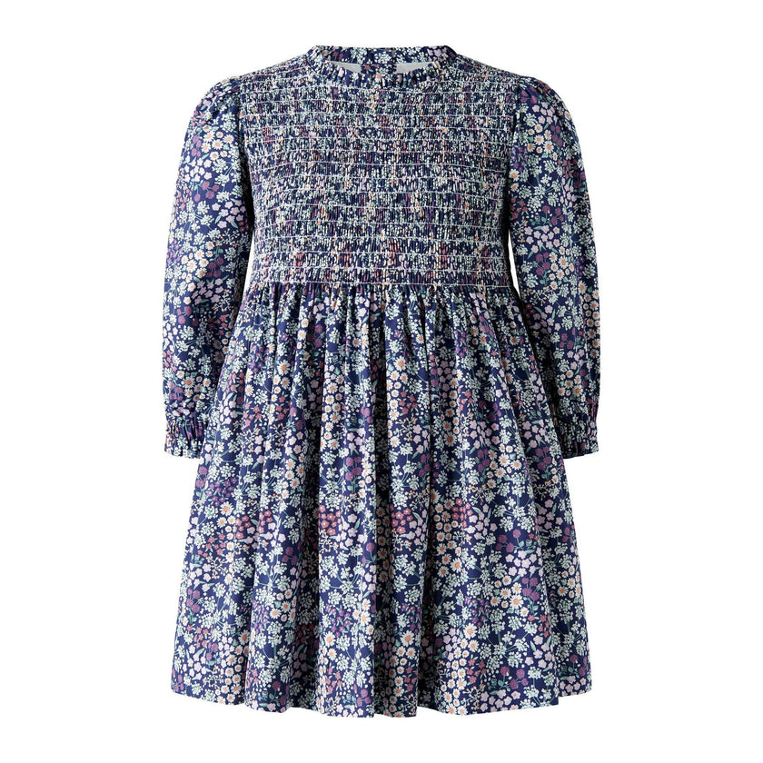 Wild Floral Ruched Dress