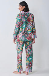 12 Days of Christmas - Long PJ Set - Vintage Holiday
