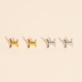 Barbed Wire Stud Earrings