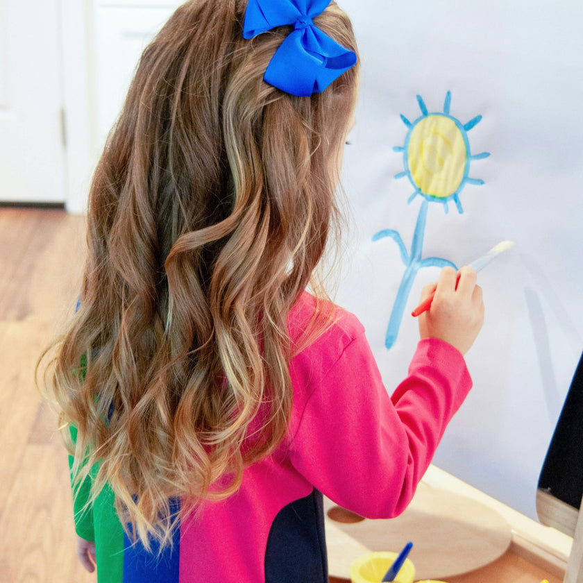 Knit Dress With Paintbrush